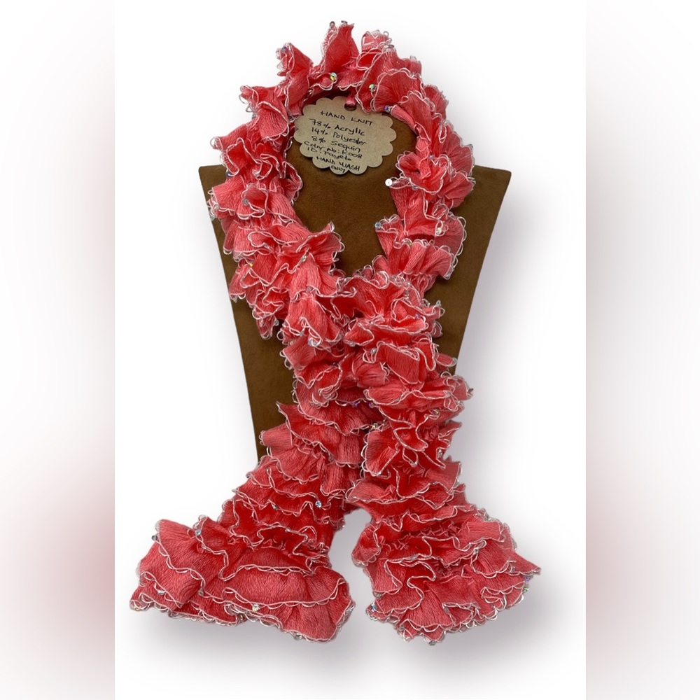 🛍️SALE🛍️ Hand Crafted Ruffle Scarf